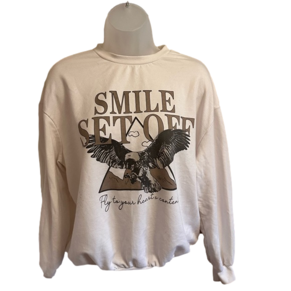 Shein Teen Eagle sweatshirt